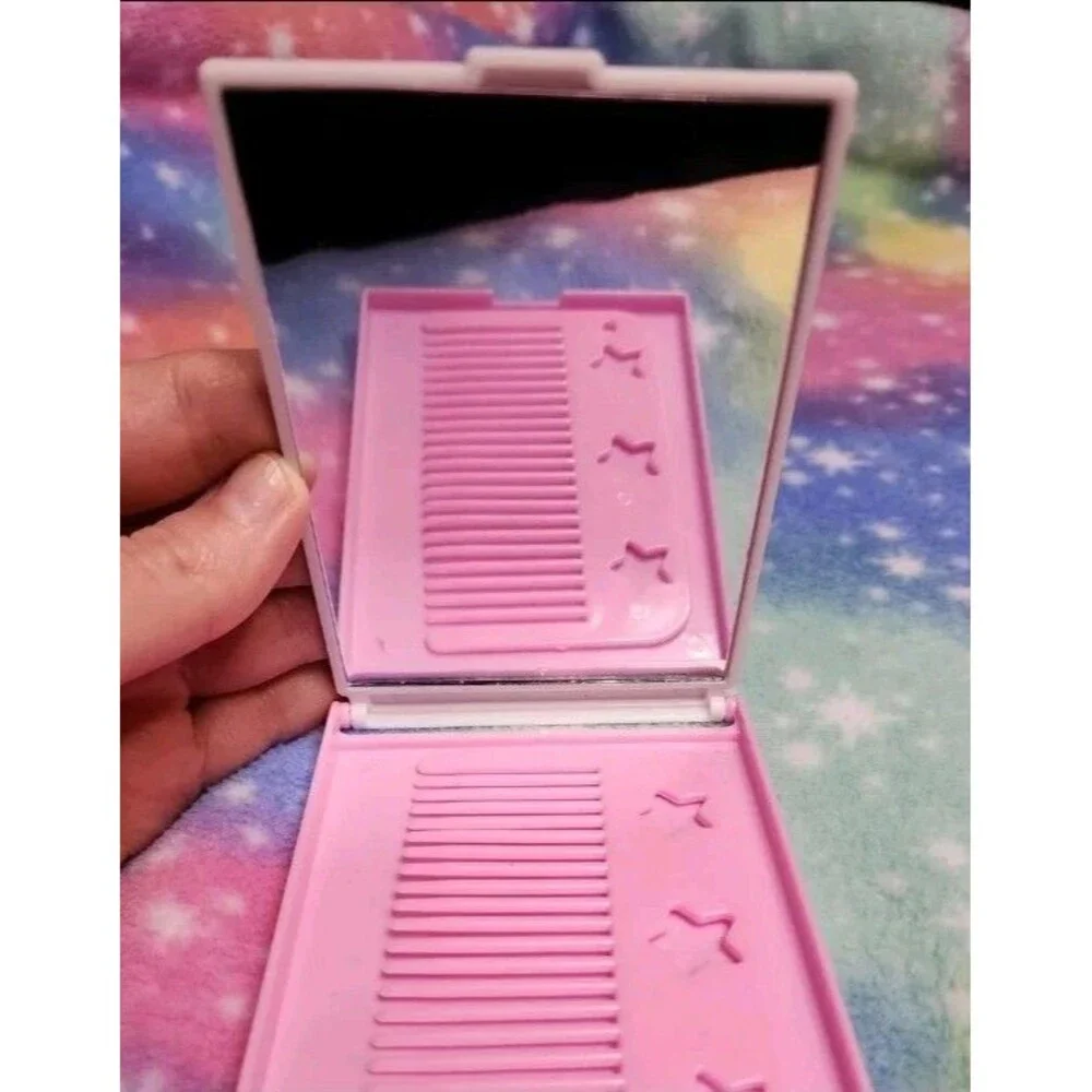 Boda My Melody Compact Mirror & Comb Sanrio Hello Kitty Kawaii Beauty Travel